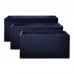 FLOWER POT-12 Set 3 τεμαχίων : 80x40x40cm + 100x45x45cm + + 122x55x55 Απόχρωση Dark Grey 1τμχ