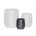 FLOWER POT-16 Φ23x26cm, Cement Απόχρωση Anthracite 1τμχ FLOWER POT-16 Φ23x26cm, Cement Απόχρωση Anthracite 1τμχ