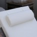 SUNLOUNGER Μαξιλάρι Ξαπλώστρας με Προσκέφαλο,  Ύφασμα Εκρού, Foam+Polyester Φερμουάρ-Velcro 1τμχ