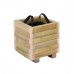 FLOWER POT WOOD Γλάστρα, Εμποτισμού Pine, Απόχρωση Φυσικό, 40x40x36cm 1τμχ FLOWER POT WOOD Γλάστρα, Εμποτισμού Pine, Απόχρωση Φυσικό, 40x40x36cm 1τμχ