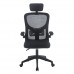 BF3055 Πολυθρόνα Γραφείου- Διευθυντή, Mesh Μαύρο 1τμχ